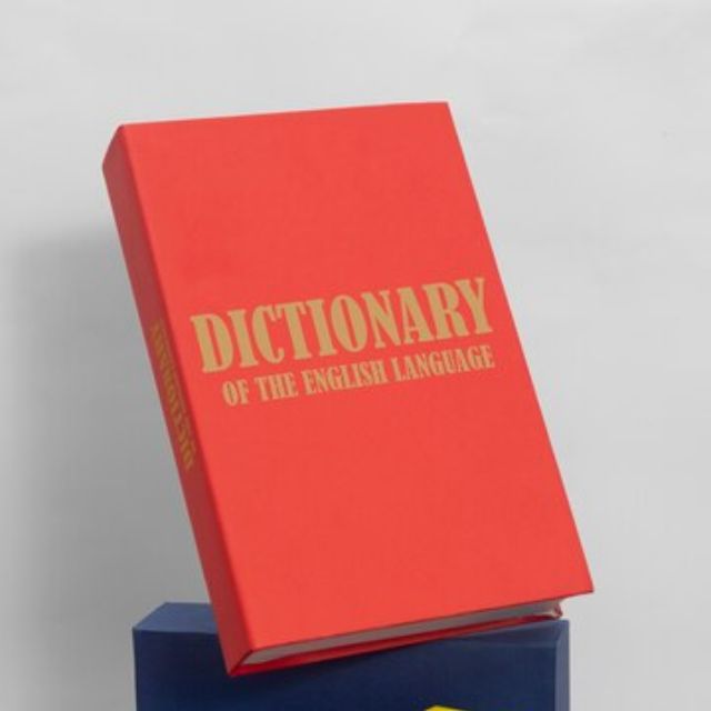 Mẫu sách từ điển
