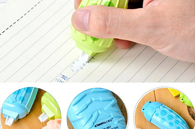 Để tẩy mực in trên giấy bạn có thể dùng bút xóa nước
