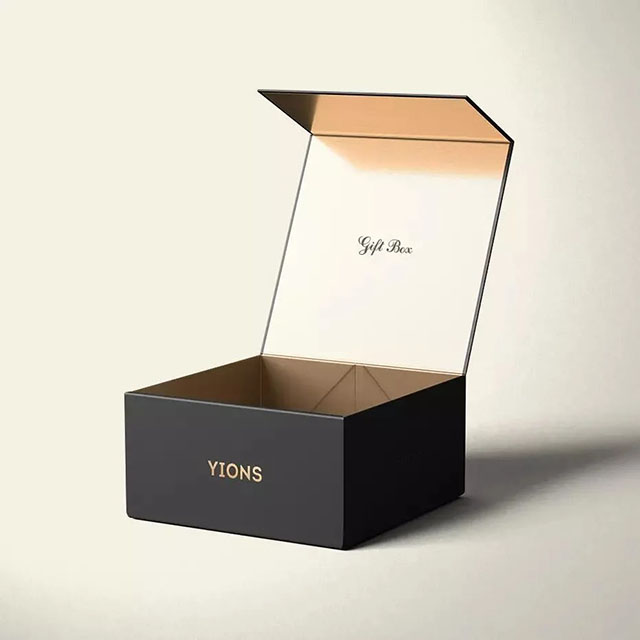 Thiết kế sang trọng của hộp cứng nắp nam châm thích hợp để đựng quà tặng đối tác, khách hàng
