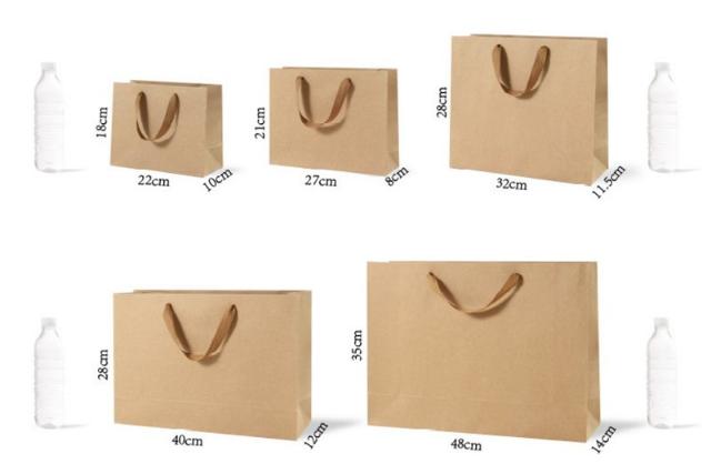 Tiêu chuẩn kích thước túi giấy theo ngành hàng