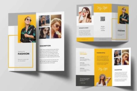 Mẫu brochure quảng cáo