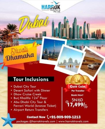 Thiết kế tờ rơi du lịch Dubai