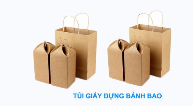 Mẫu túi giấy đựng bánh bao - In Đức Thành