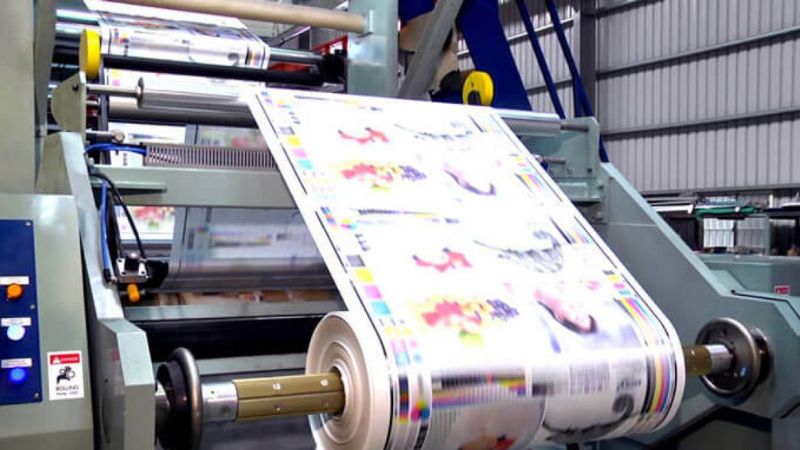 Máy in catalogue là thiết bị in ấn sản phẩm được thiết kế sẵn