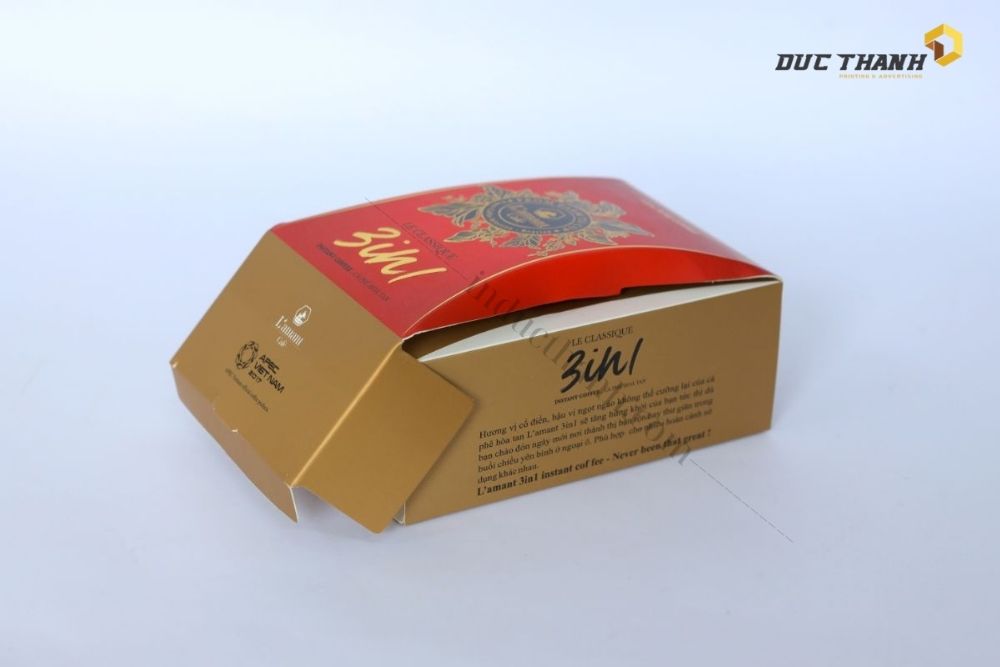 Mẫu in hộp cứng Cafe Lamant
