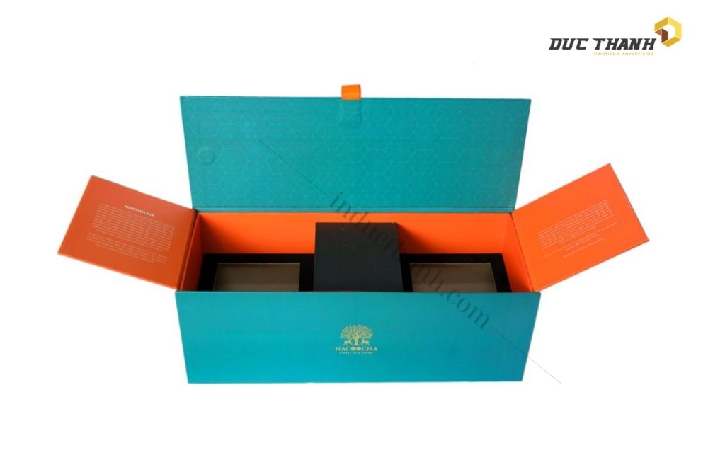 Mẫu in hộp cứng hình chữ nhật