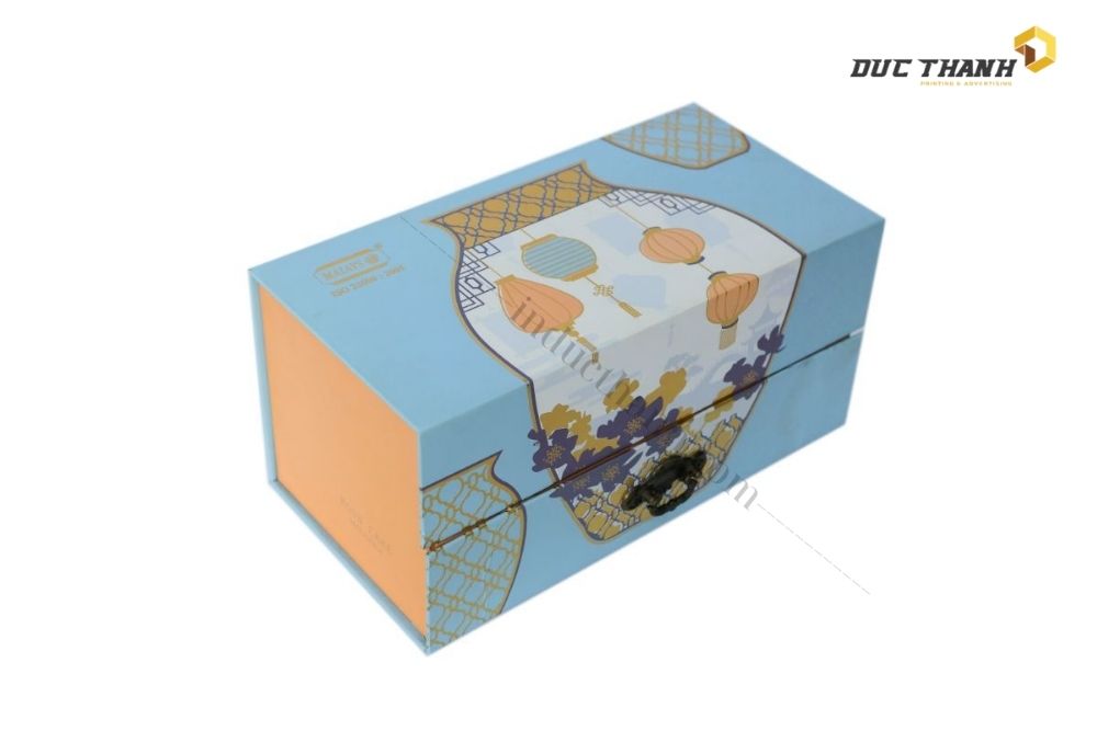 Mẫu in hộp cứng hình chữ nhật có ngăn kéo