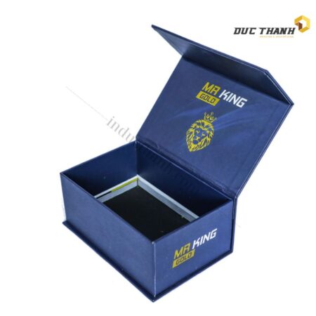 Mẫu in hộp cứng Mr King Gold