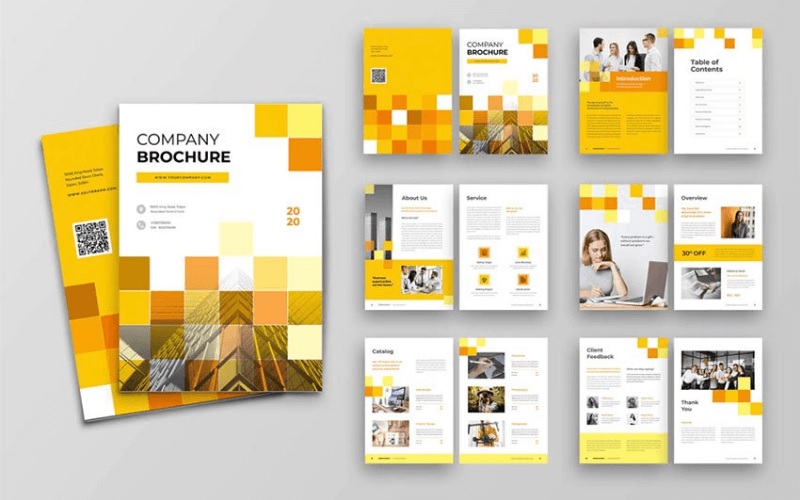 Brochure dạng quyển
