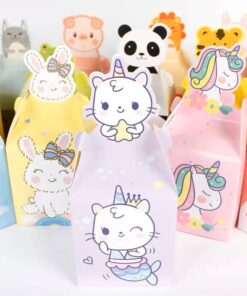 Mẫu hộp quà tặng sinh nhật phong cách con vật đáng yêu