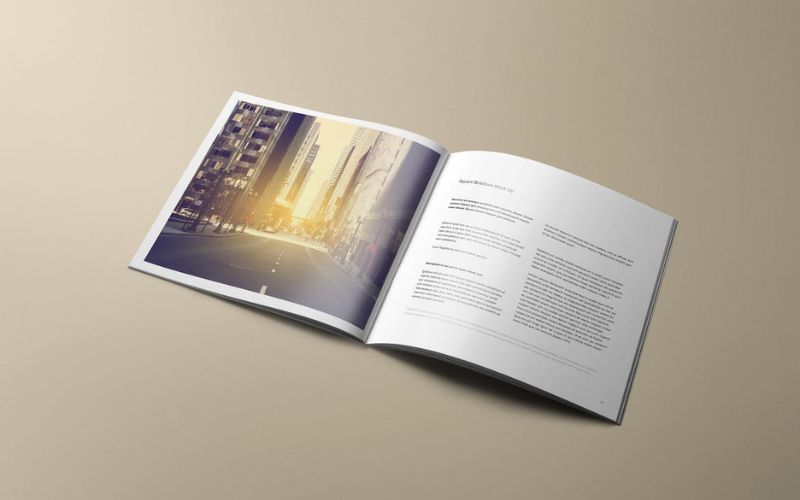 Thiết kế Catalogue có nội dung chi tiết nên ưu tiên chọn giấy in có độ mờ tốt