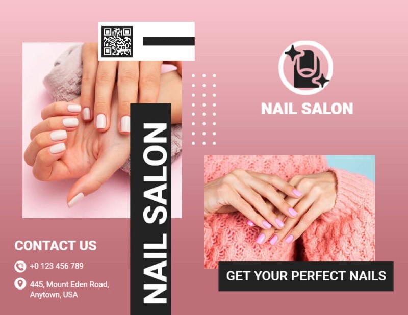 Brochure nail salon