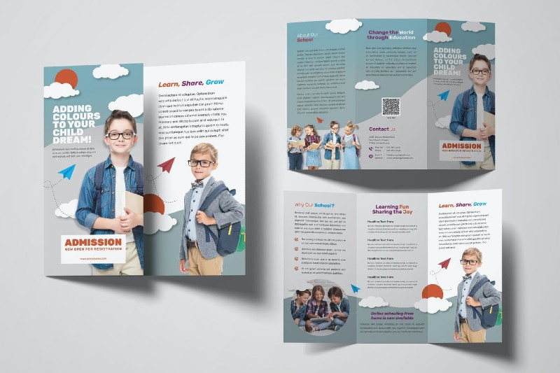 Brochure ngoại ngữ cho trẻ