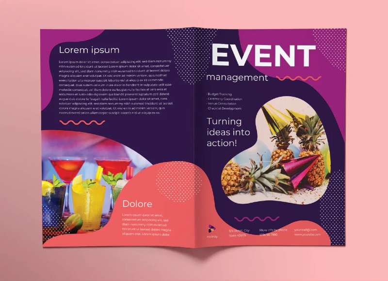 Brochure sự kiện