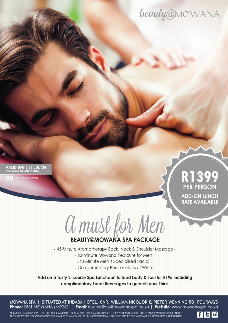 Catalogue spa cho nam giới