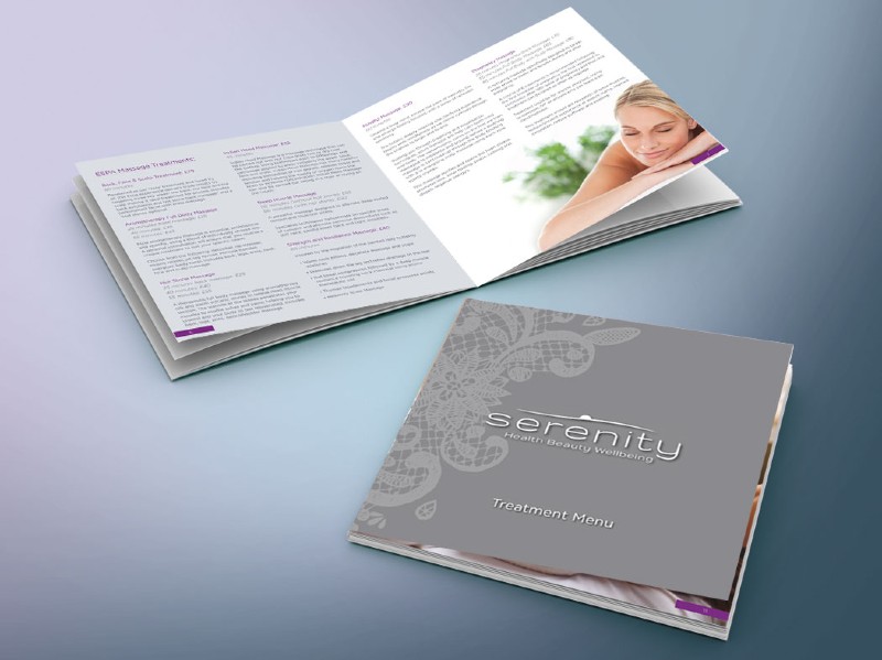 Lưu ý thiết kế Brochure spa
