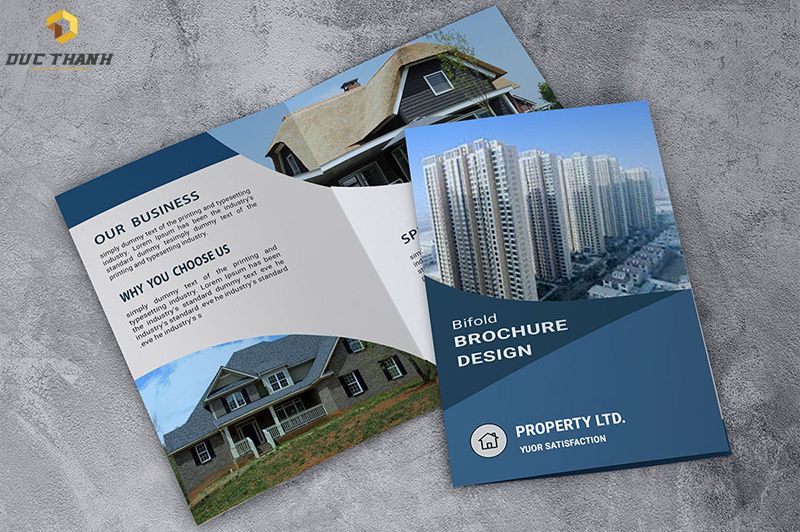 Mẫu Catalogue lĩnh vực bất động sản