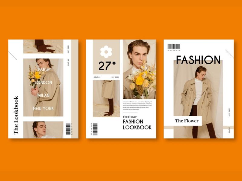 Mẫu catalogue thời trang tối giản, đảm bảo trọn vẹn sự tinh tế
