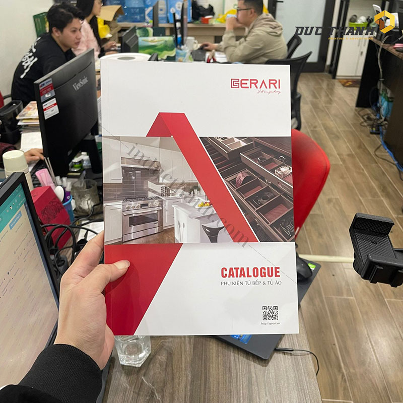 Quy trình in ấn catalogue