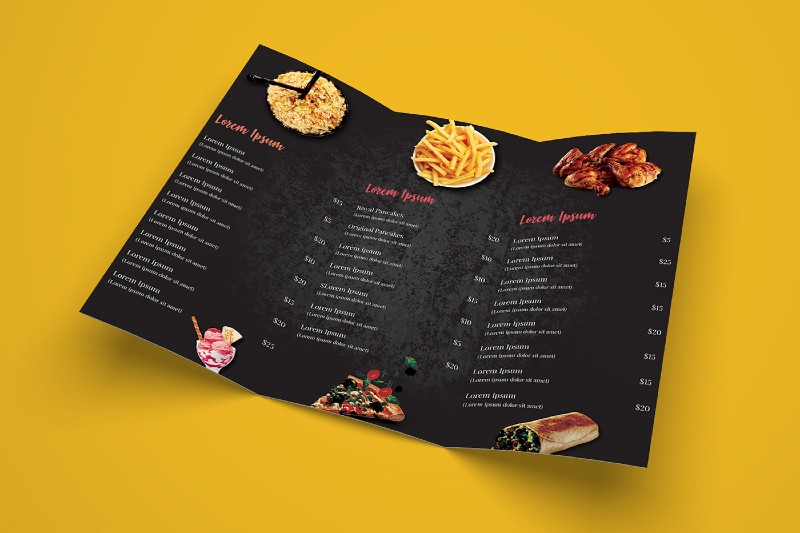 Thiết kế Brochure nhà hàng 