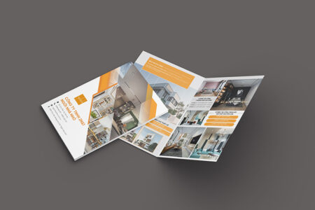 Mẫu brochure xây dựng đẹp