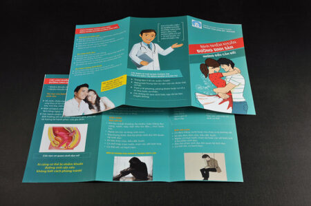 Mẫu brochure y tế đẹp