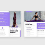 Mẫu tờ gấp 3 về Yoga