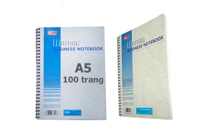 Sổ tay lò xo A5 100 trang