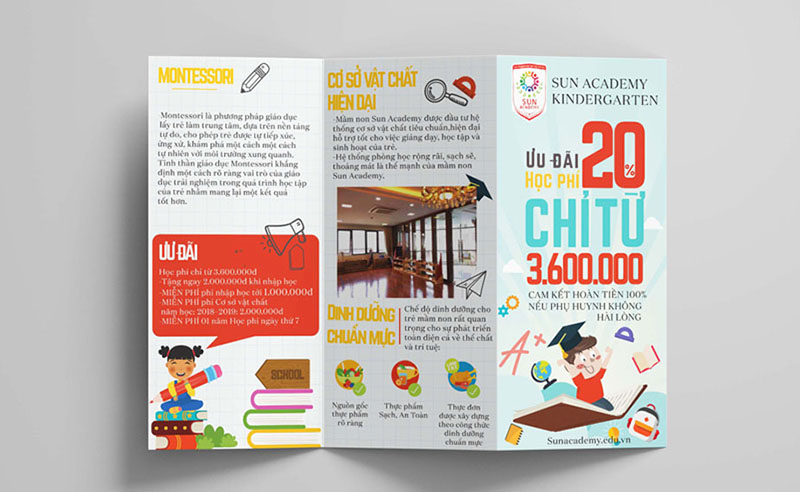 Lợi ích brochure gấp 3