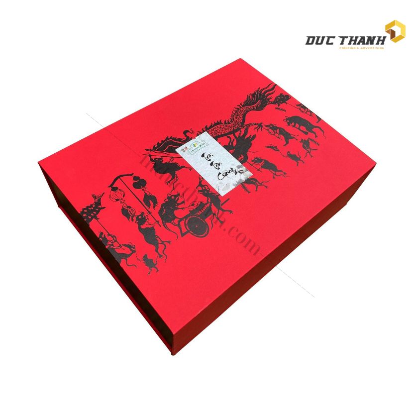 Mẫu hộp giấy đựng trà Tân Cương Đại Việt