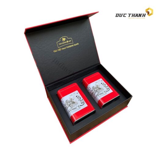 Mẫu hộp giấy đựng trà Tân Cương Đại Việt