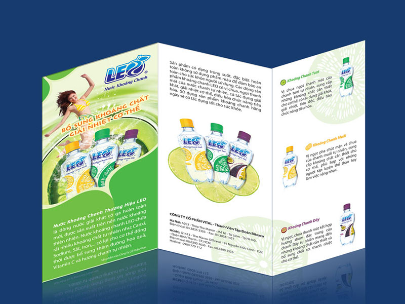 Thiết kế brochure gấp 3