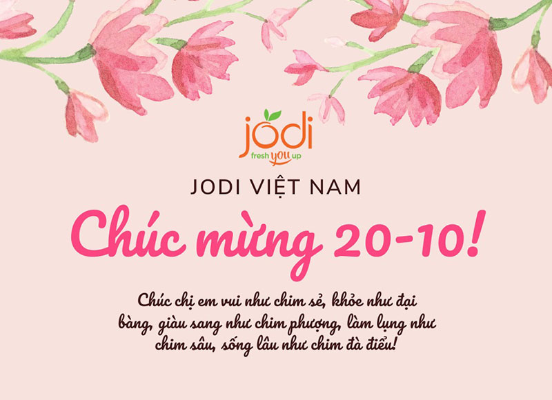 Thiệp chúc mừng 20/10 cho đồng nghiệp, bạn bè