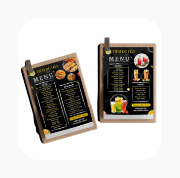 In menu