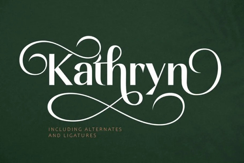 font-chu-giay-khen-Viet-hoa-dep-Kathya-Script