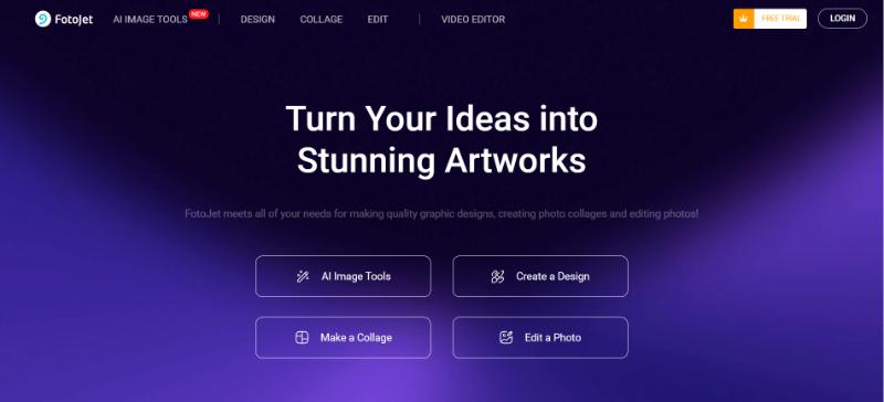 Fotojet.com - Website tạo tờ rơi trực tuyến