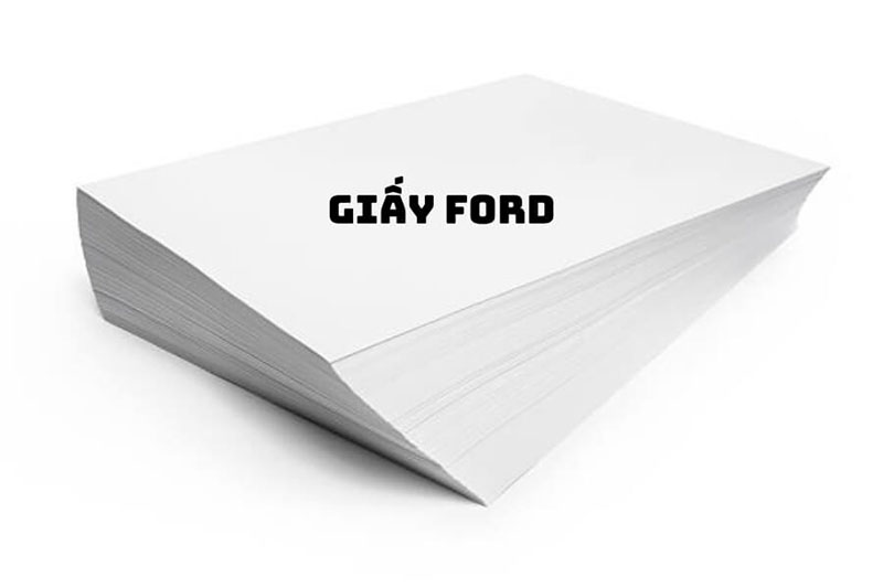 giấy Ford in tờ rơi