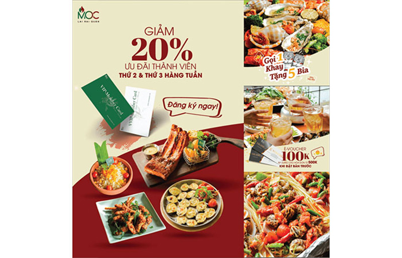 Lợi ích tờ rơi quảng cáo đồ ăn