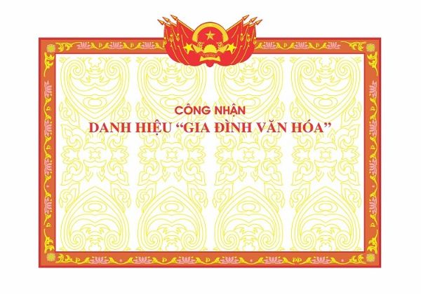 Mẫu phôi giấy khen