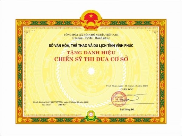 Mẫu phôi giấy khen Đảng ủy, UBND, đoàn thể