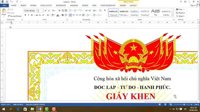 Tiêu chí chọn phần mềm in giấy khen