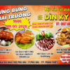 Tờ rơi khai trương nhà hàng