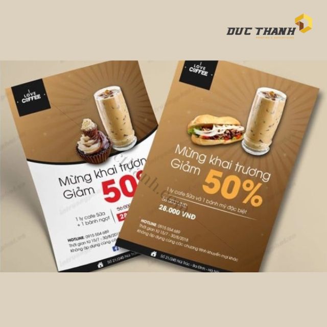 Mẫu tờ rơi khuyến mãi, giảm giá
