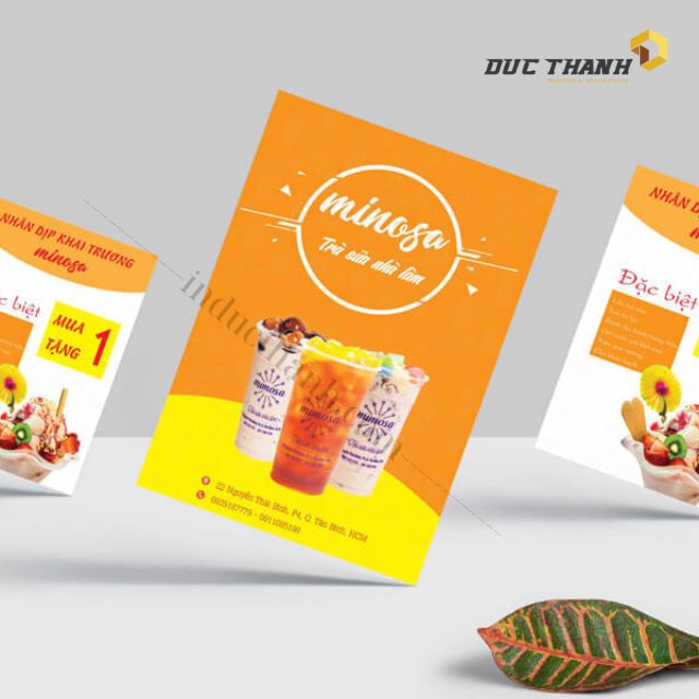 Mẫu tờ rơi quảng cáo sản phẩm