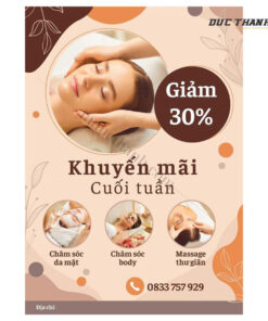 Tờ rơi Spa