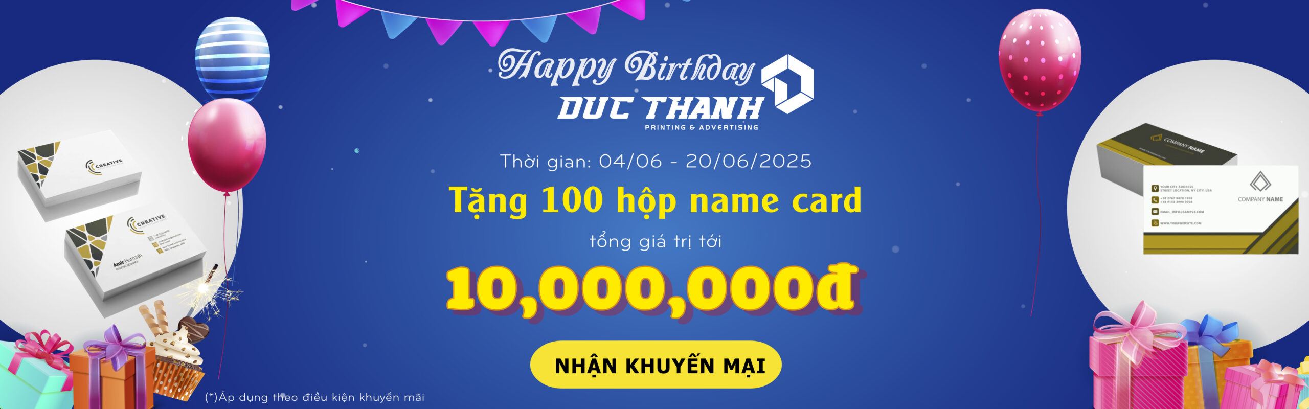 Banner khuyến mại