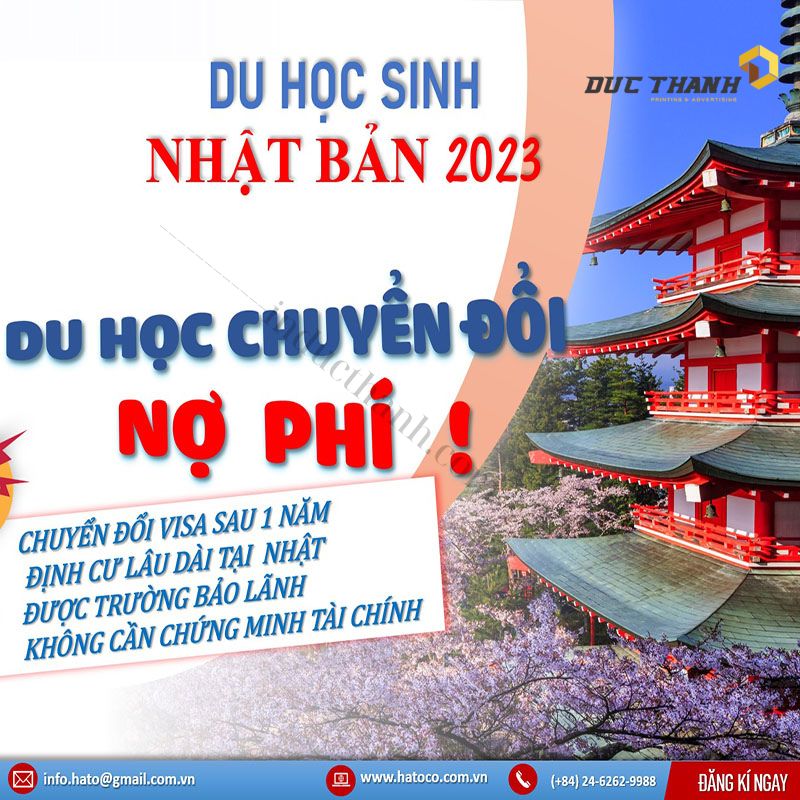 Các yếu tố cần có của tờ rơi du học