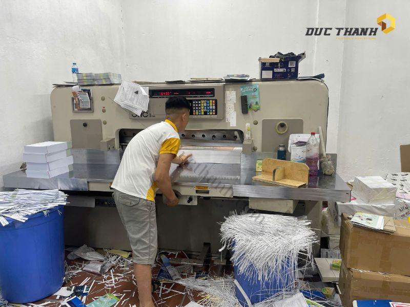 Cơ sở xưởng in Đức Thành