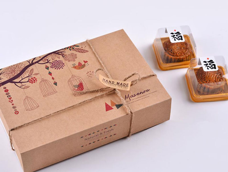Hộp bánh trung thu giấy Kraft