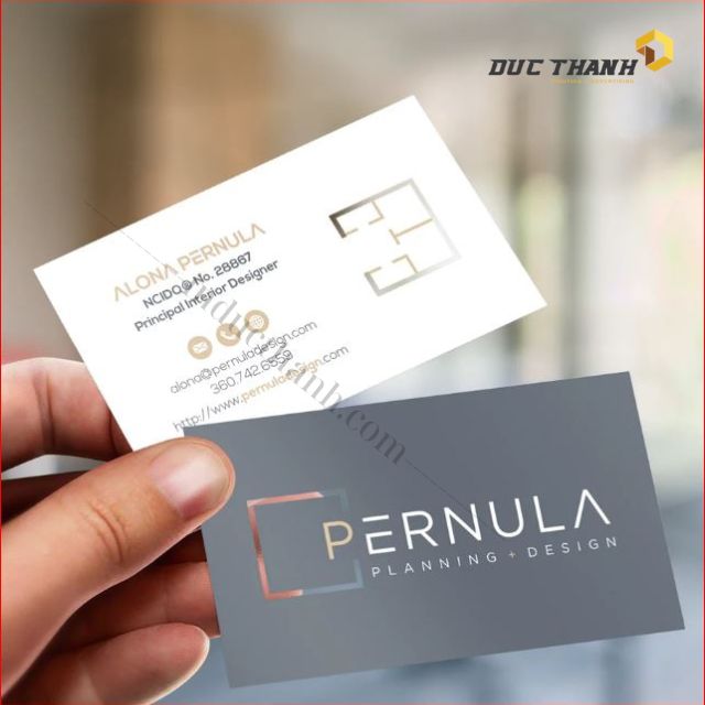 Mẫu card visit cá nhân đơn giản